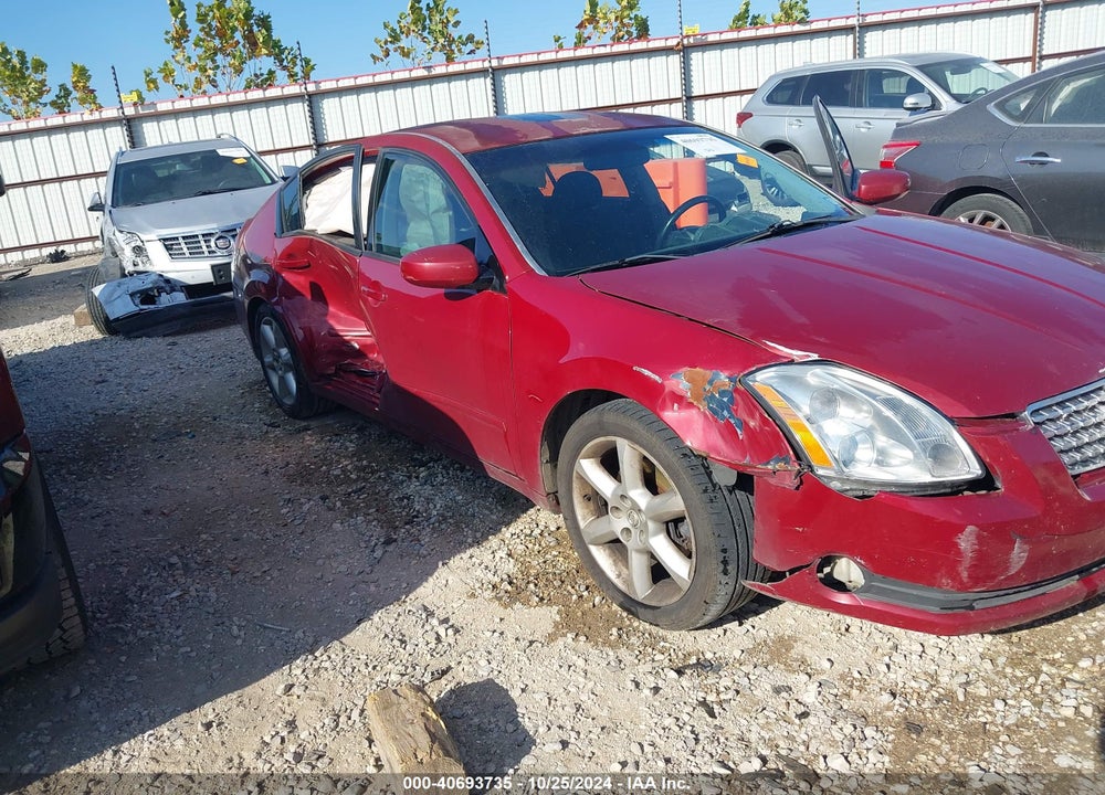 2006 NISSAN MAXIMA 3.5 SE VIN: 1N4BA41E76C846226