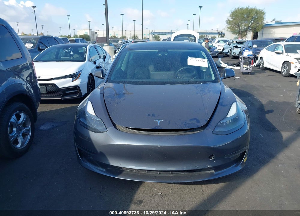 2022 TESLA MODEL 3 REAR-WHEEL DRIVE VIN: 5YJ3E1EA0NF147742