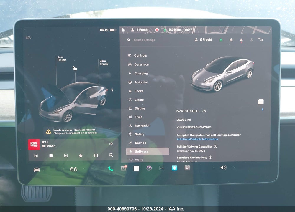 2022 TESLA MODEL 3 REAR-WHEEL DRIVE VIN: 5YJ3E1EA0NF147742