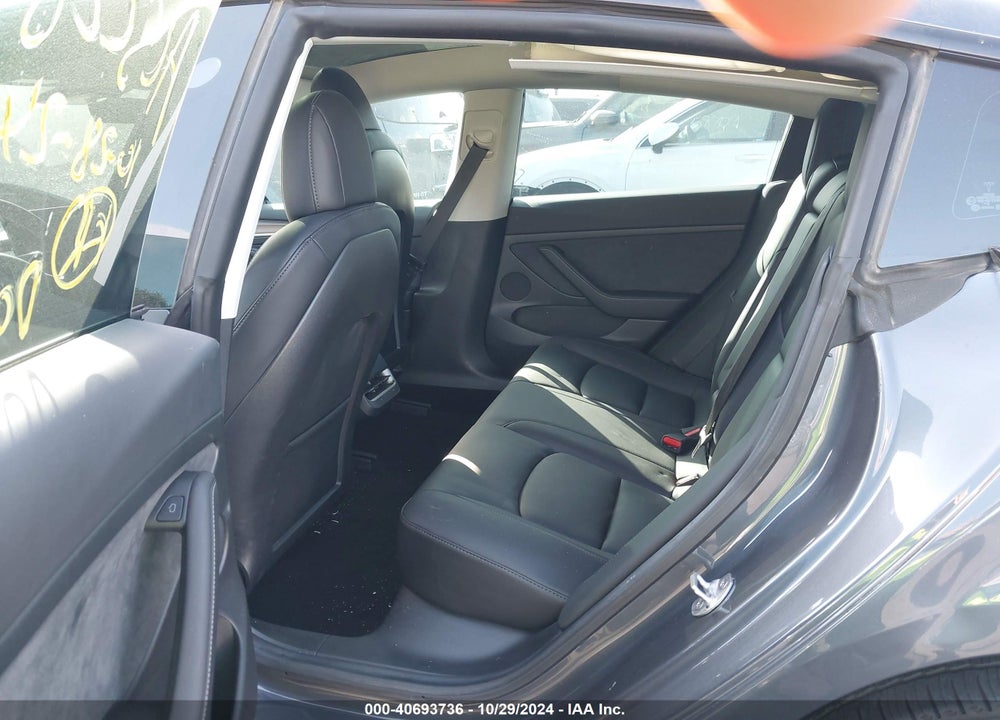 2022 TESLA MODEL 3 REAR-WHEEL DRIVE VIN: 5YJ3E1EA0NF147742