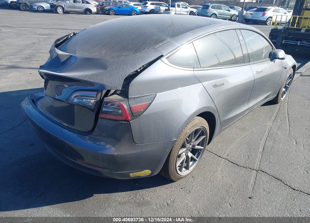 2022 TESLA MODEL 3 REAR-WHEEL DRIVE VIN: 5YJ3E1EA0NF147742
