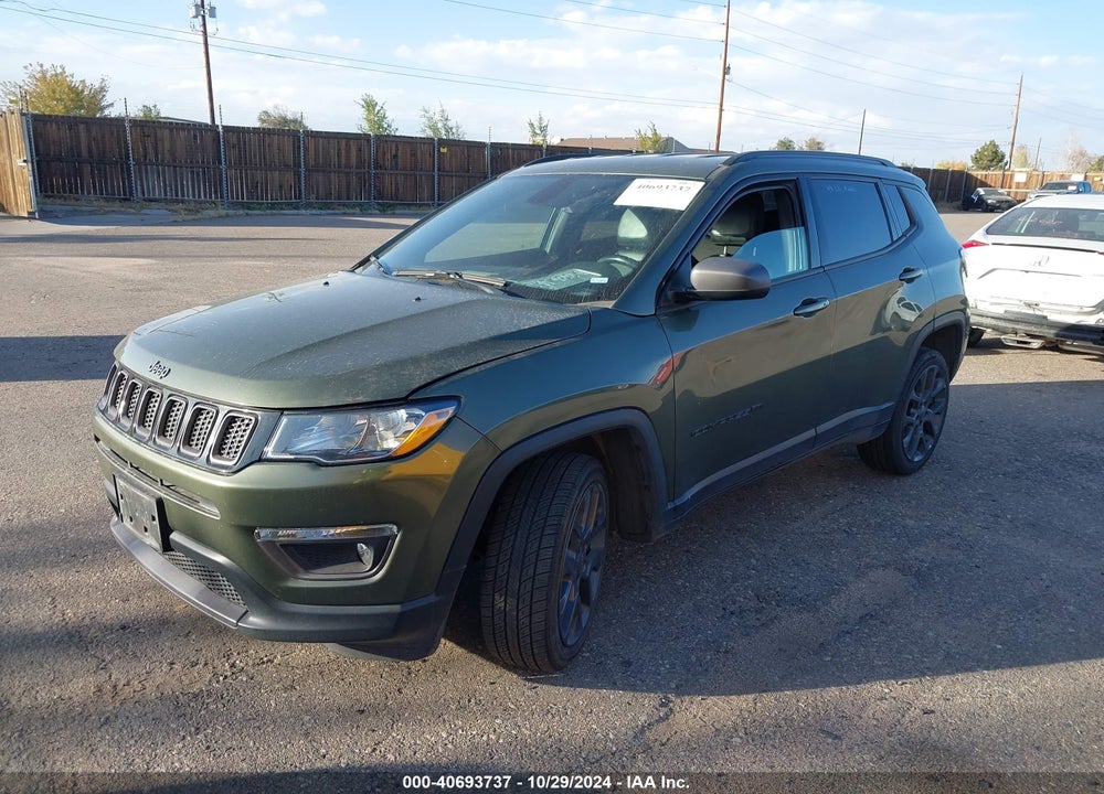 2021 JEEP COMPASS 80TH ANNIVERSARY 4X4 VIN: 3C4NJDEB6MT595935