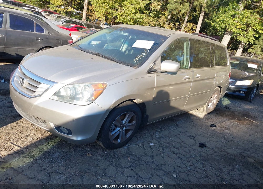 2008 HONDA ODYSSEY TOURING VIN: 5FNRL38948B094609