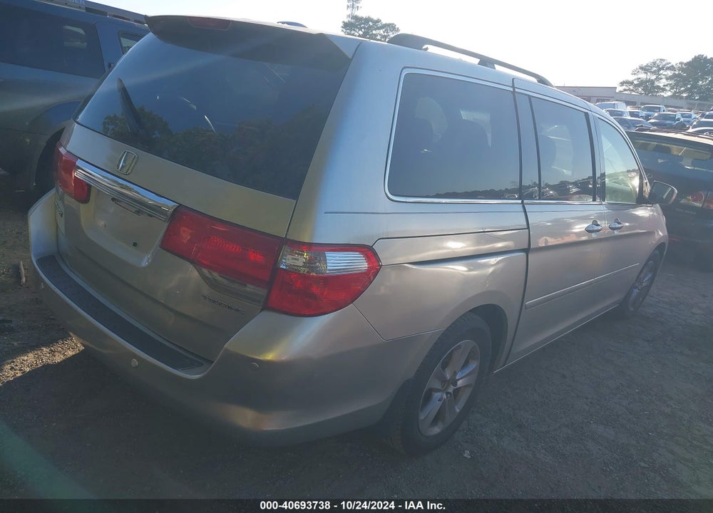 2008 HONDA ODYSSEY TOURING VIN: 5FNRL38948B094609