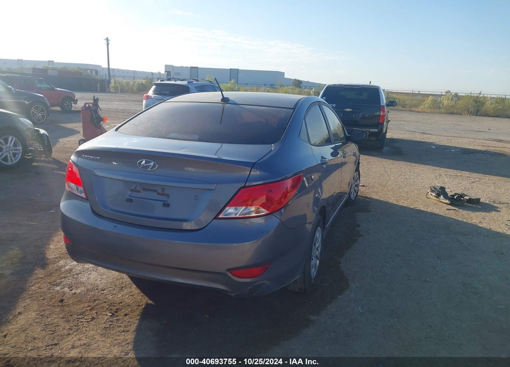 2017 HYUNDAI ACCENT SE VIN: KMHCT4AE9HU283360