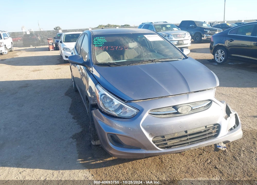 2017 HYUNDAI ACCENT SE VIN: KMHCT4AE9HU283360