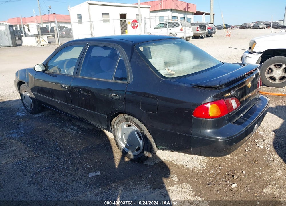 1998 TOYOTA COROLLA LE VIN: 2T1BR18E3WC075634