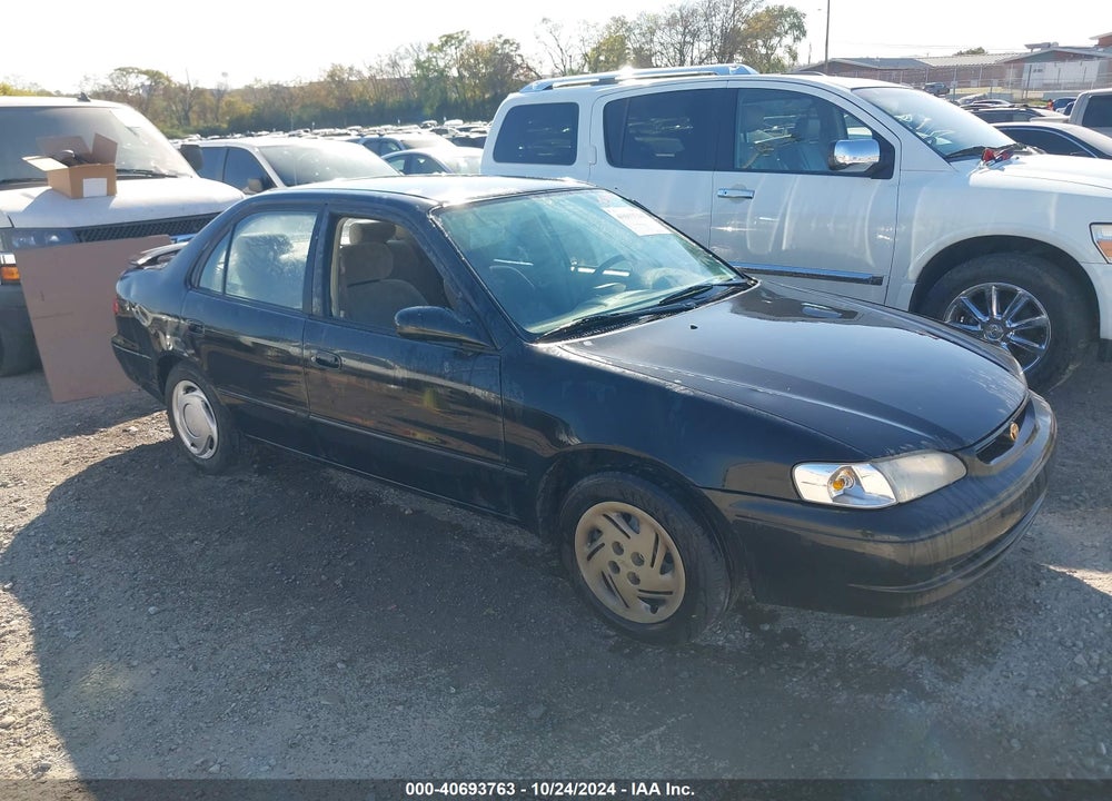 1998 TOYOTA COROLLA LE VIN: 2T1BR18E3WC075634