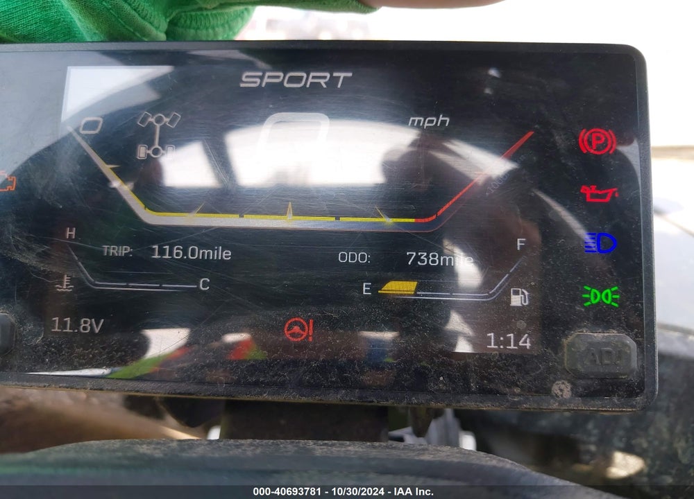 2022 CF MOTO ZFORCE VIN: LCELV1ZR5N6001610