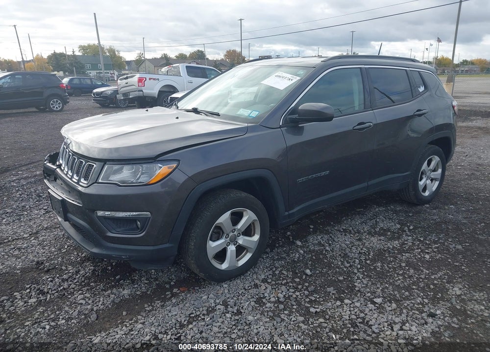 2018 JEEP COMPASS LATITUDE 4X4 VIN: 3C4NJDBB1JT403613