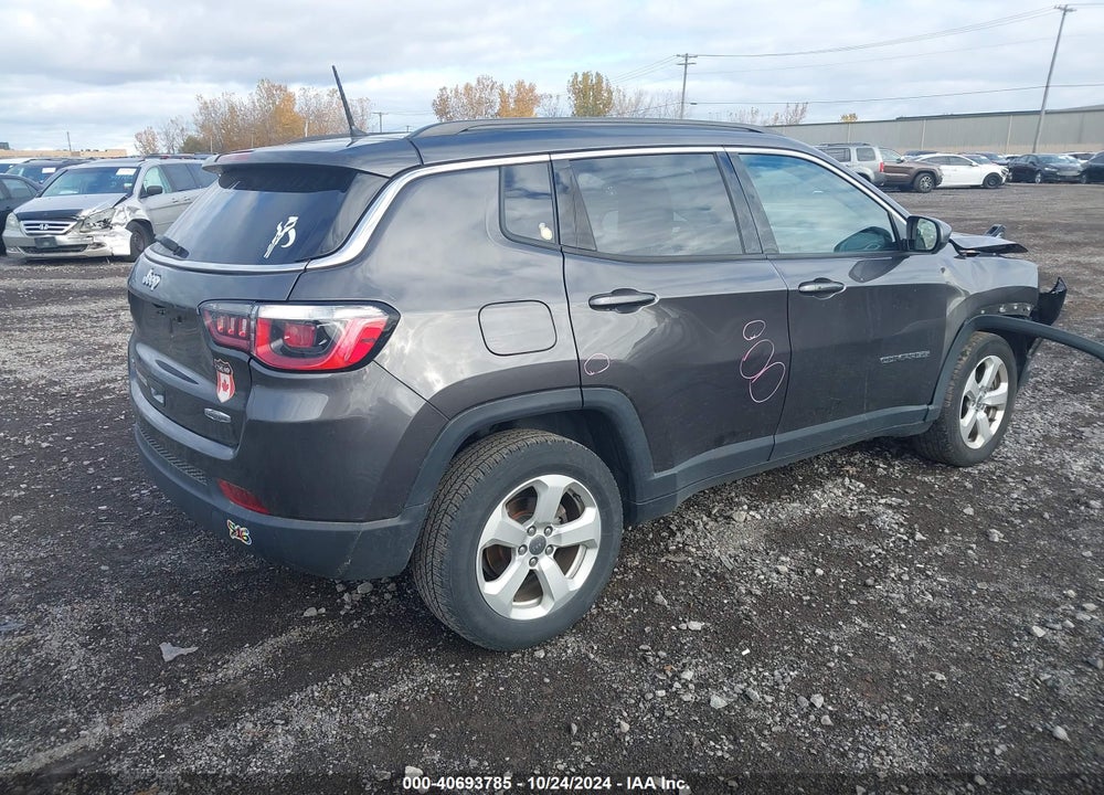2018 JEEP COMPASS LATITUDE 4X4 VIN: 3C4NJDBB1JT403613