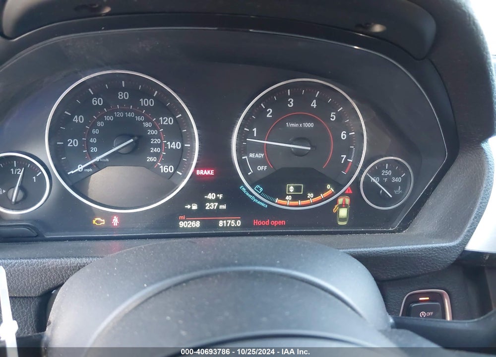 2015 BMW 328I VIN: WBA3A5G54FNS97906