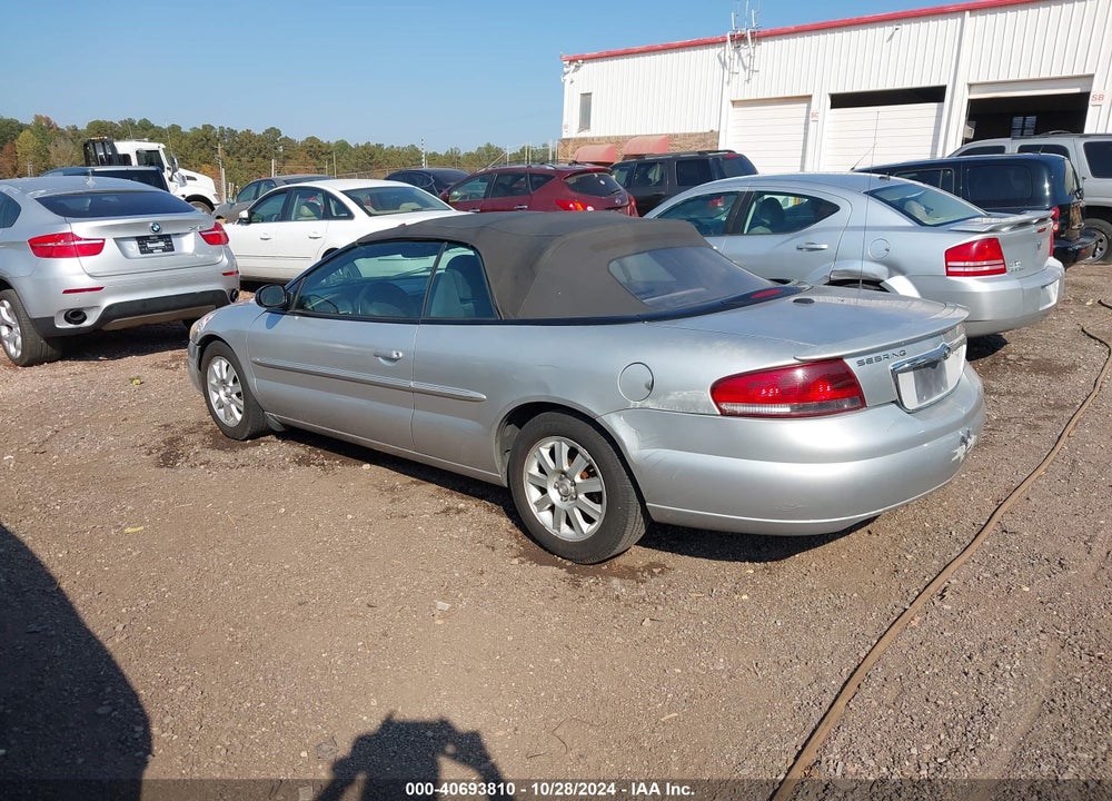 2006 CHRYSLER SEBRING GTC VIN: 1C3EL75R76N183328