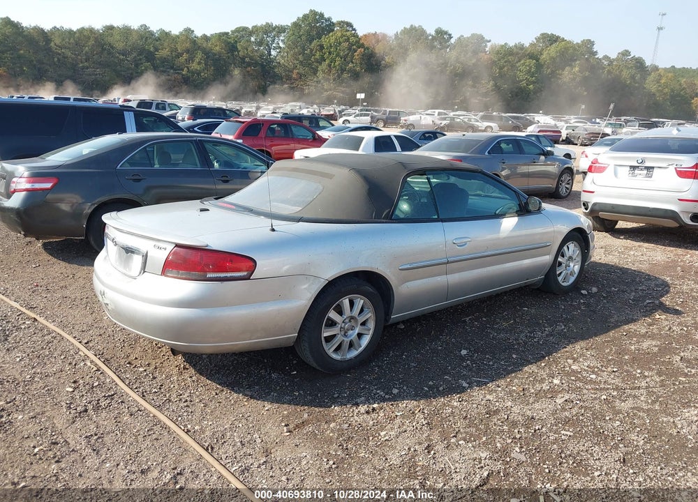 2006 CHRYSLER SEBRING GTC VIN: 1C3EL75R76N183328