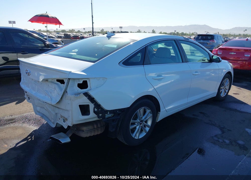2016 HYUNDAI SONATA SE VIN: 5NPE24AF0GH345536