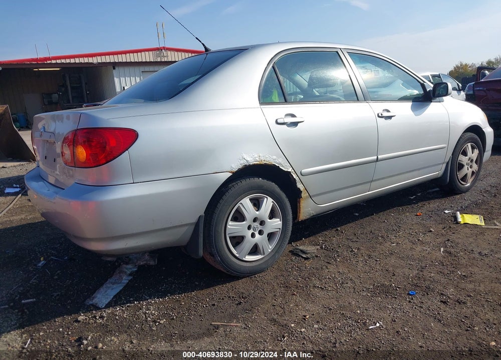 2005 TOYOTA COROLLA LE VIN: JTDBR32E052066777