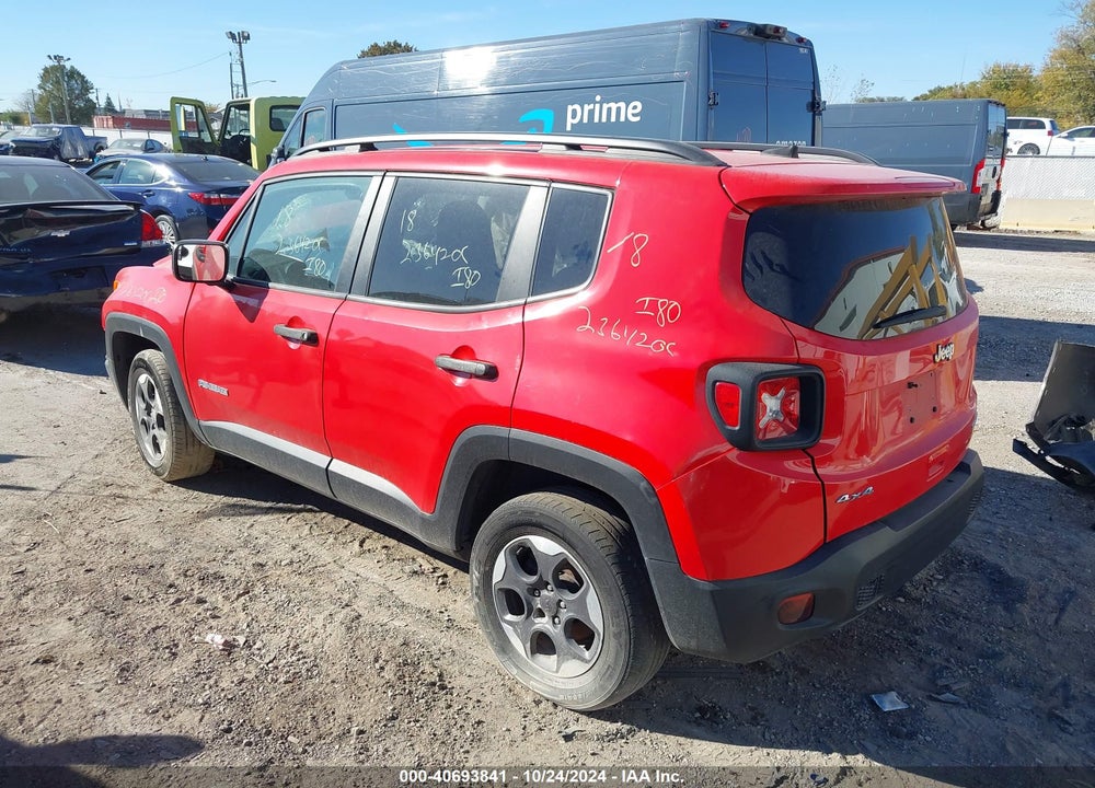 2018 JEEP RENEGADE SPORT 4X4 VIN: ZACCJBAB7JPG97149