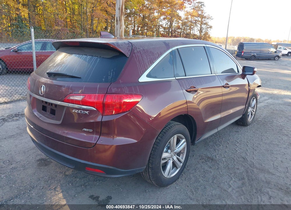 2015 ACURA RDX VIN: 5J8TB4H50FL004833