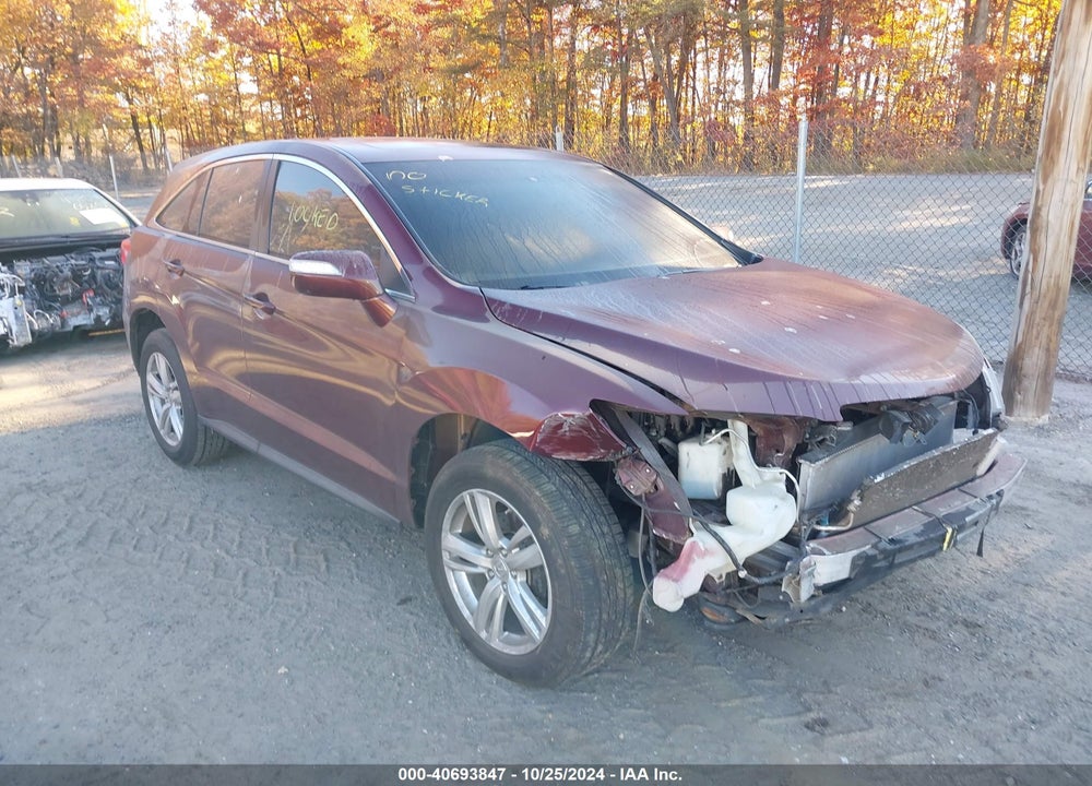 2015 ACURA RDX VIN: 5J8TB4H50FL004833