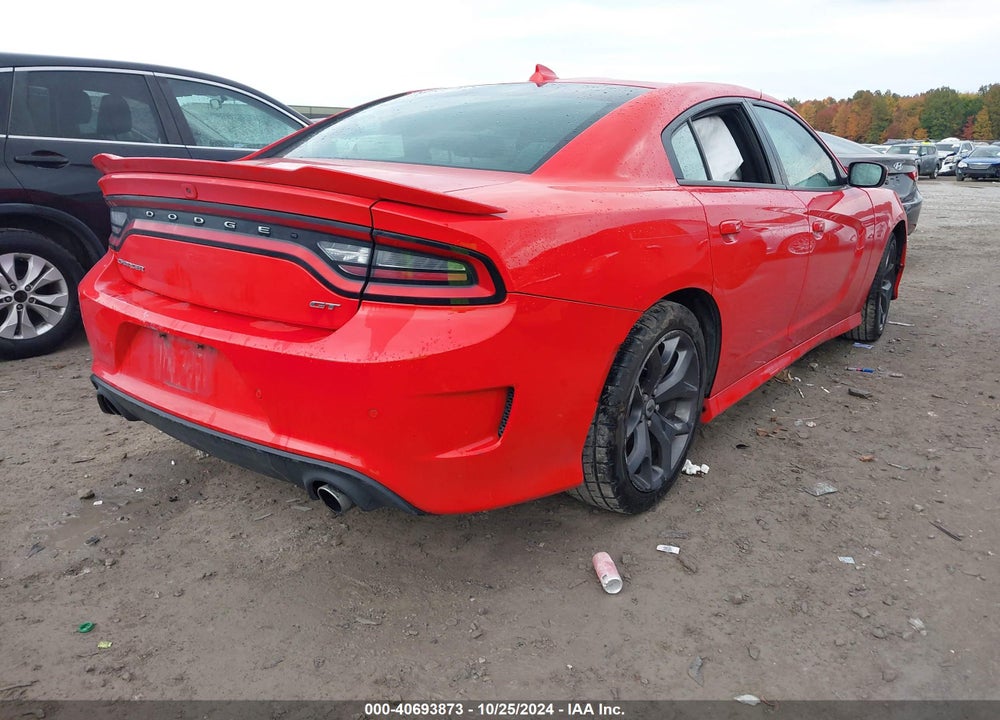 2019 DODGE CHARGER GT RWD VIN: 2C3CDXHG4KH561994