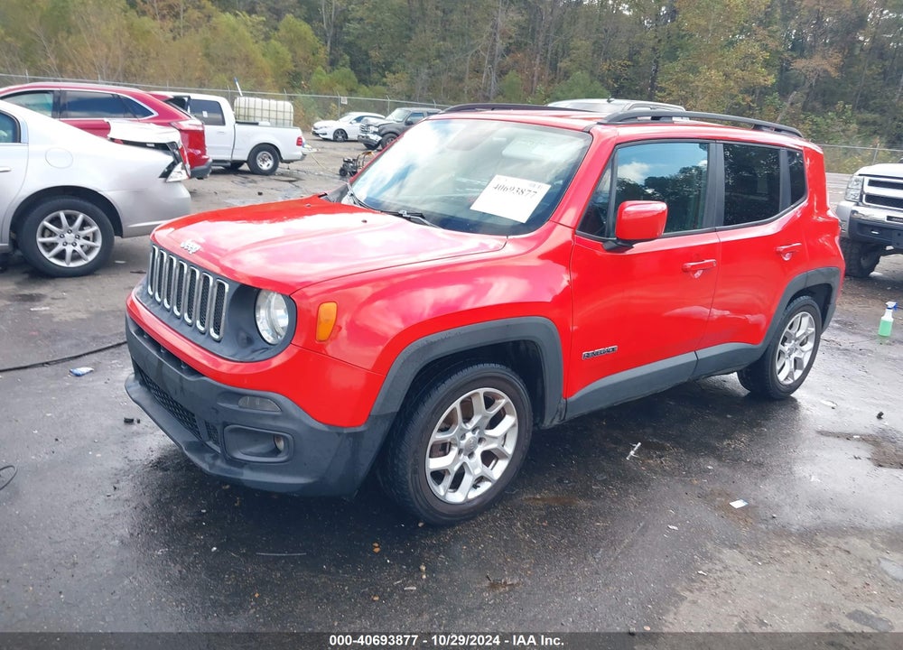 2015 JEEP RENEGADE LATITUDE VIN: ZACCJABT3FPB85817