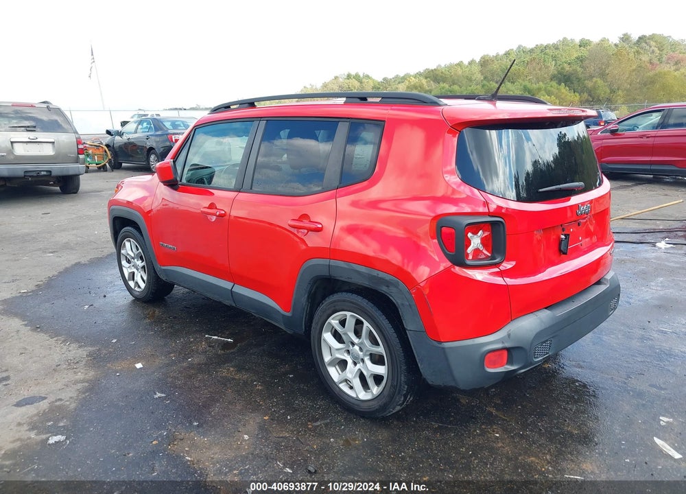 2015 JEEP RENEGADE LATITUDE VIN: ZACCJABT3FPB85817