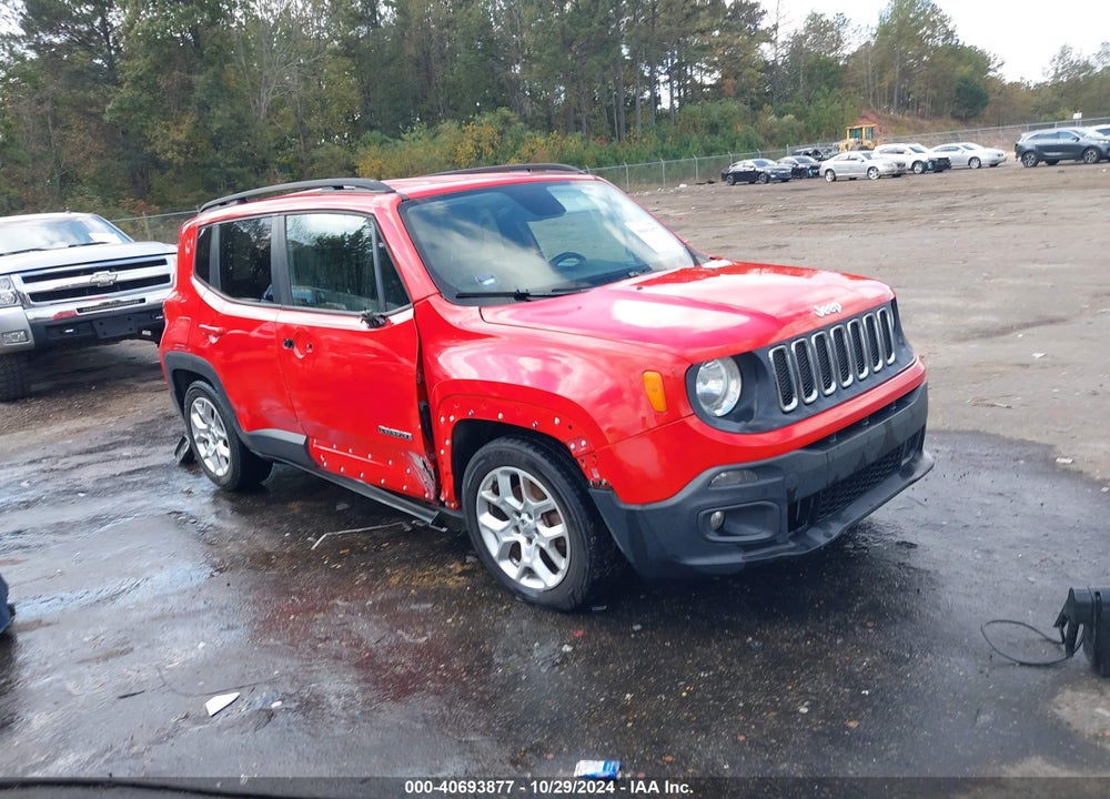 2015 JEEP RENEGADE LATITUDE VIN: ZACCJABT3FPB85817
