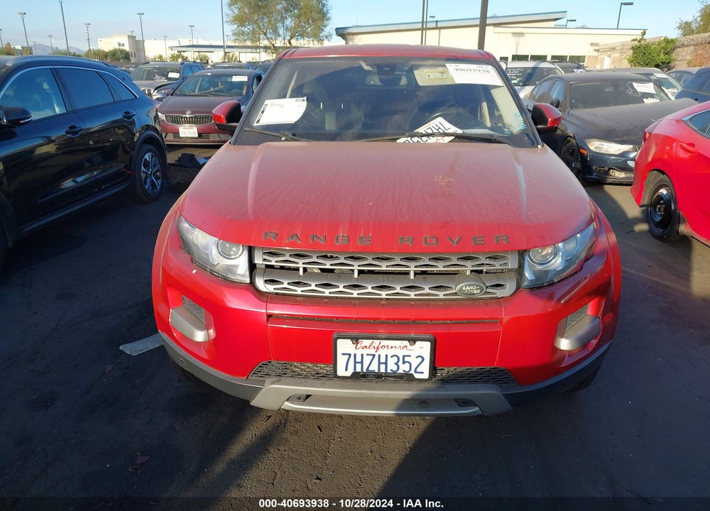 2015 LAND ROVER RANGE ROVER EVOQUE PURE VIN: SALVN2BG9FH995121
