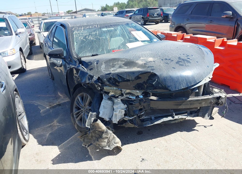 2015 TOYOTA CAMRY SE VIN: 4T1BF1FK2FU492498