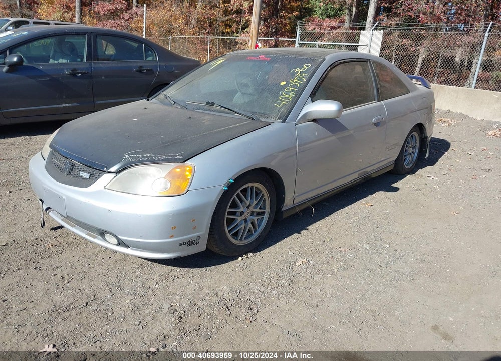 2001 HONDA CIVIC EX VIN: 1HGEM21911L063001