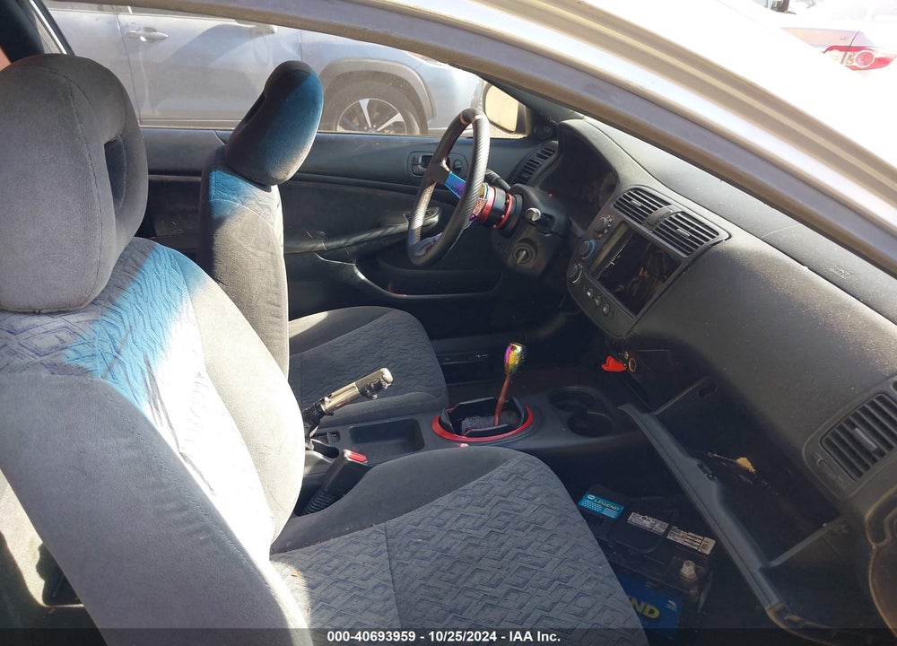 2001 HONDA CIVIC EX VIN: 1HGEM21911L063001