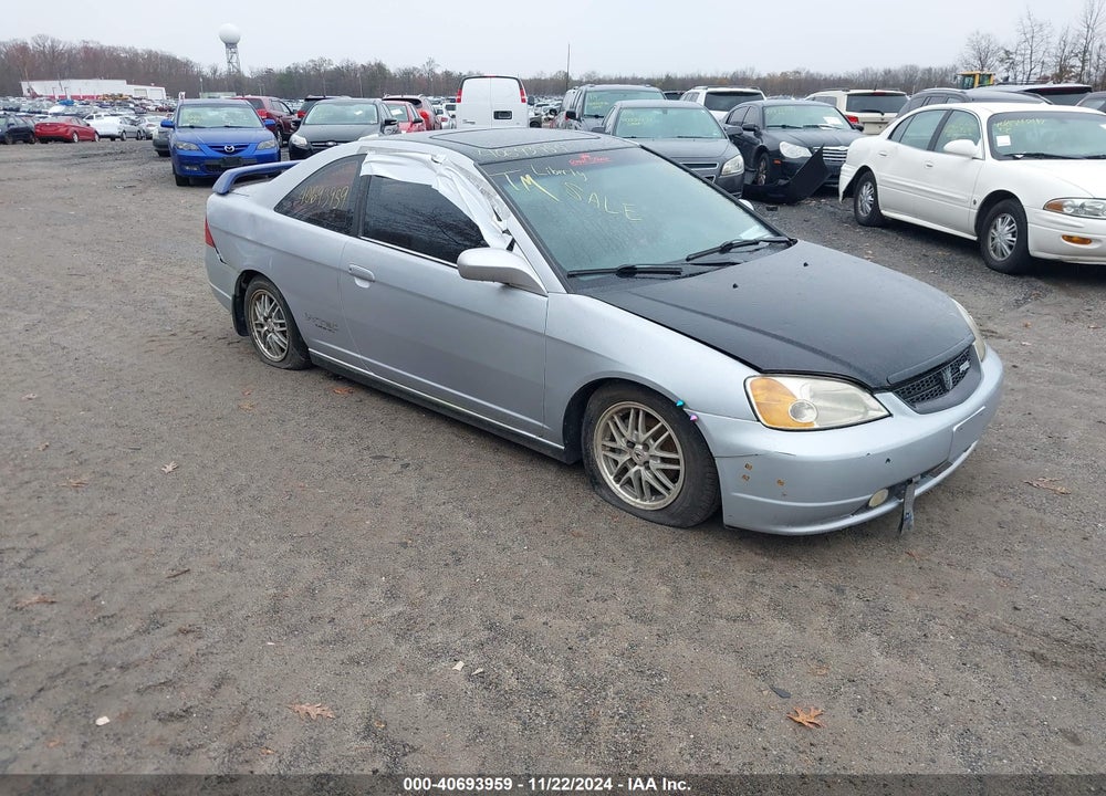 2001 HONDA CIVIC EX VIN: 1HGEM21911L063001