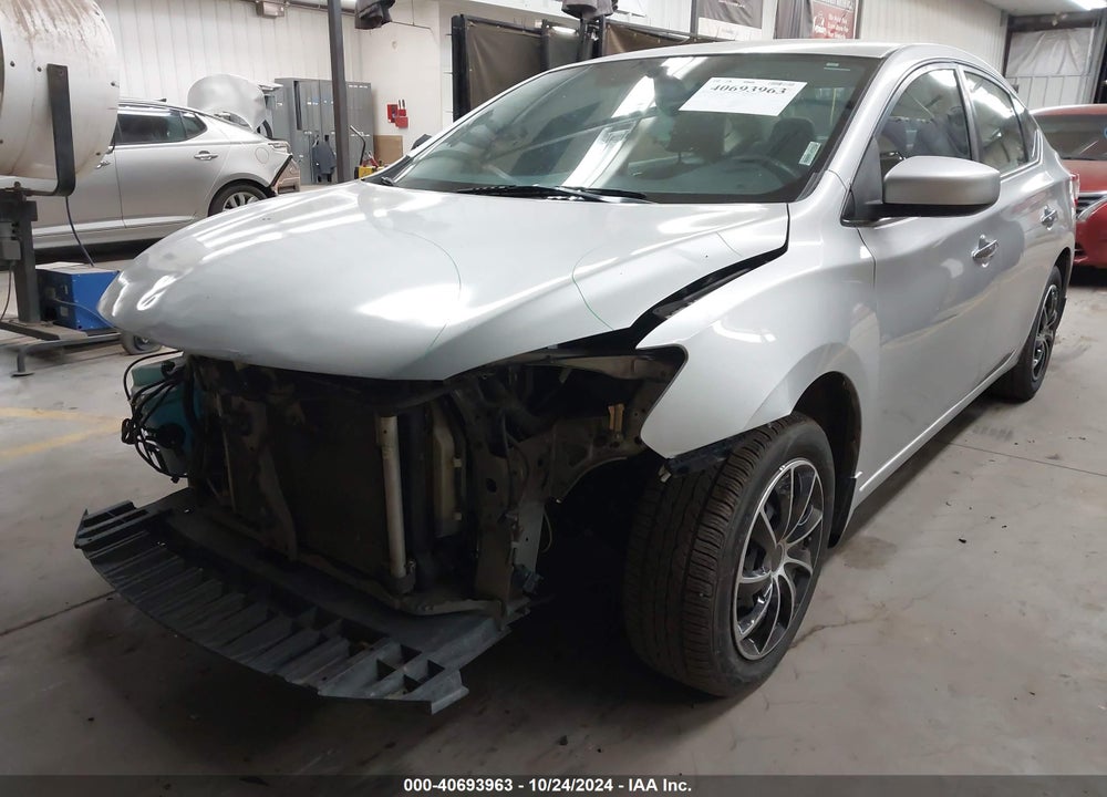 2014 NISSAN SENTRA S VIN: 3N1AB7AP4EY335958