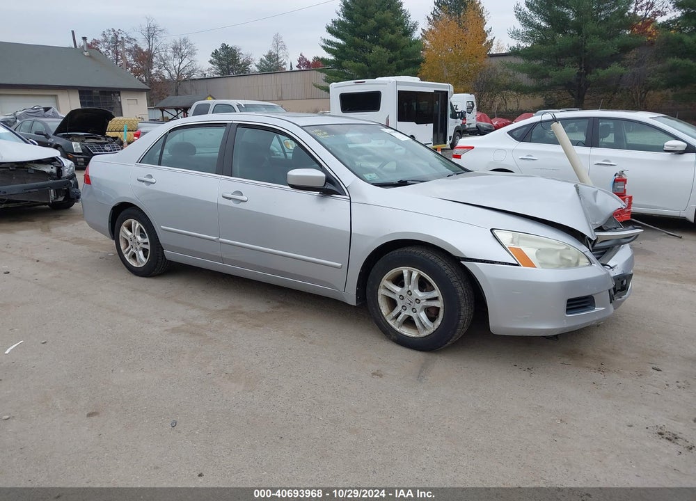 2007 HONDA ACCORD 2.4 EX VIN: 1HGCM56887A175792