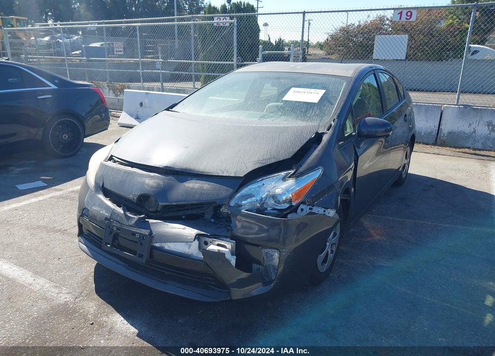 2014 TOYOTA PRIUS TWO VIN: JTDKN3DU4E0358928