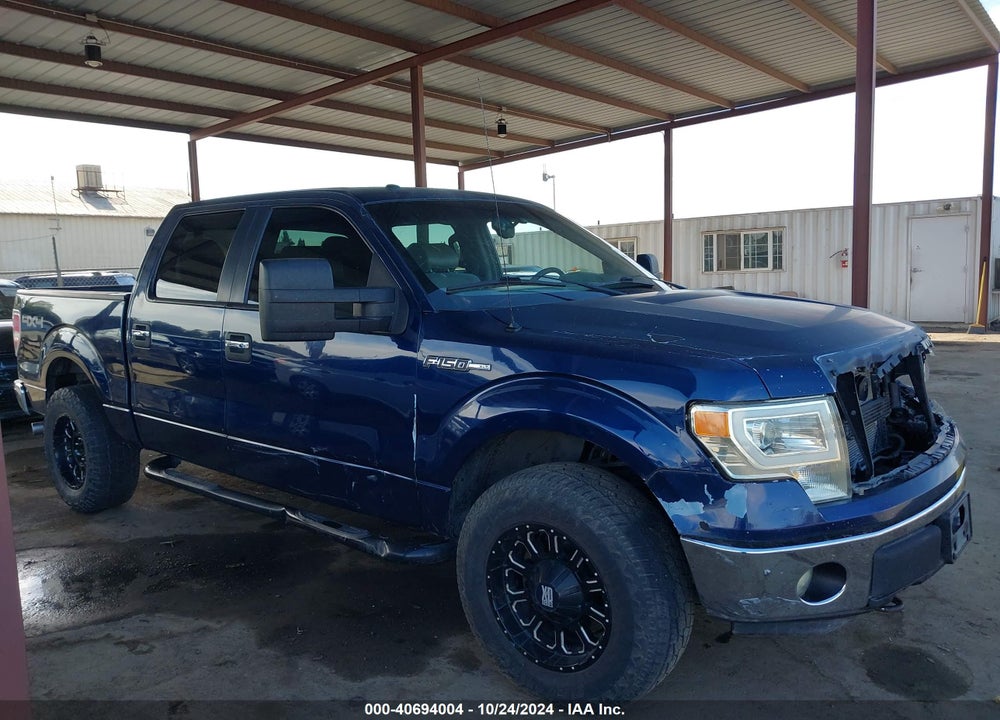 2012 FORD F-150 XLT VIN: 1FTFW1EF2CKD01647