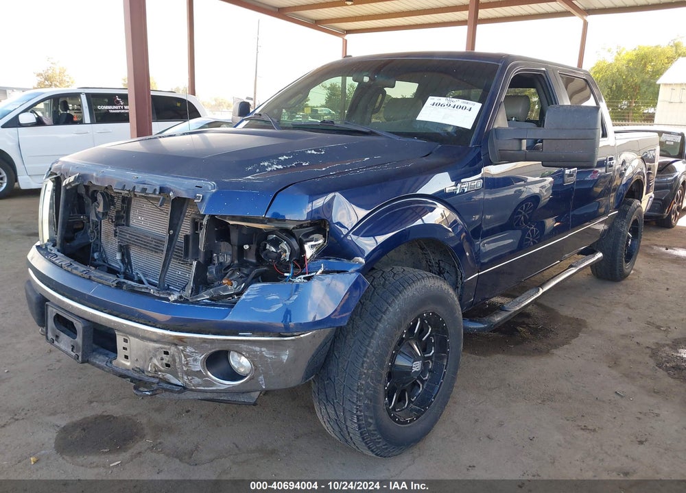 2012 FORD F-150 XLT VIN: 1FTFW1EF2CKD01647