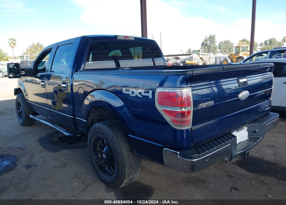 2012 FORD F-150 XLT VIN: 1FTFW1EF2CKD01647