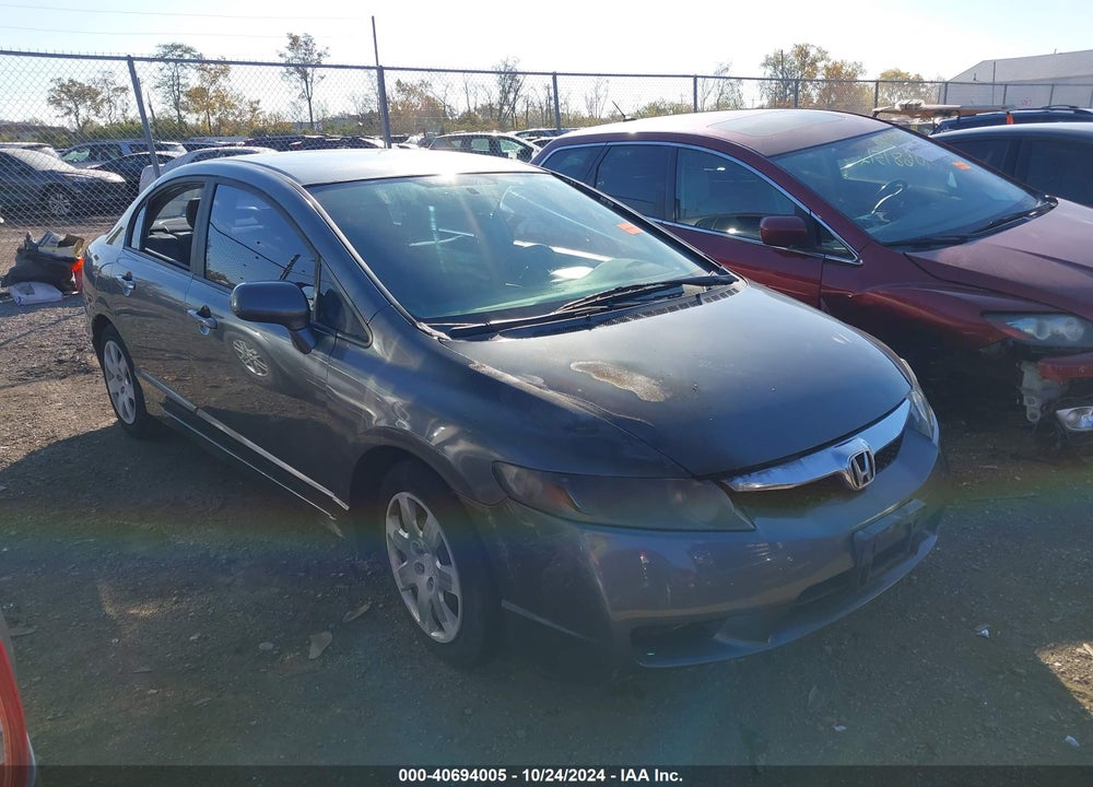 2011 HONDA CIVIC LX VIN: 19XFA1F55BE021789
