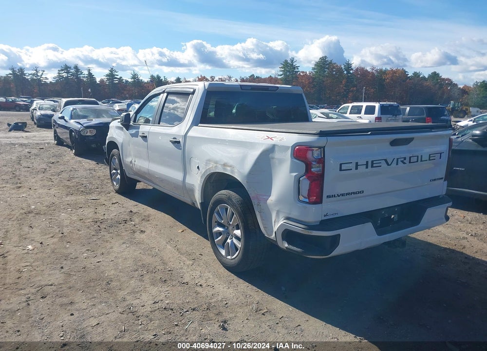 2022 CHEVROLET SILVERADO 1500 LTD 4WD SHORT BED CUSTOM VIN: 3GCPYBEK1NG157553