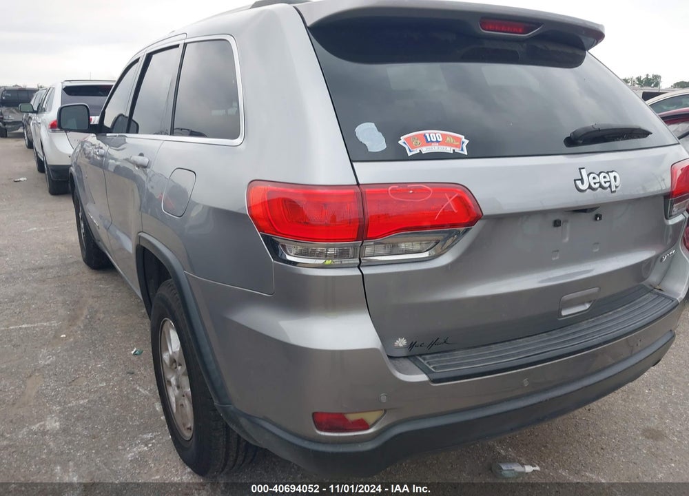 2017 JEEP GRAND CHEROKEE LAREDO 4X2 VIN: 1C4RJEAG4HC756910