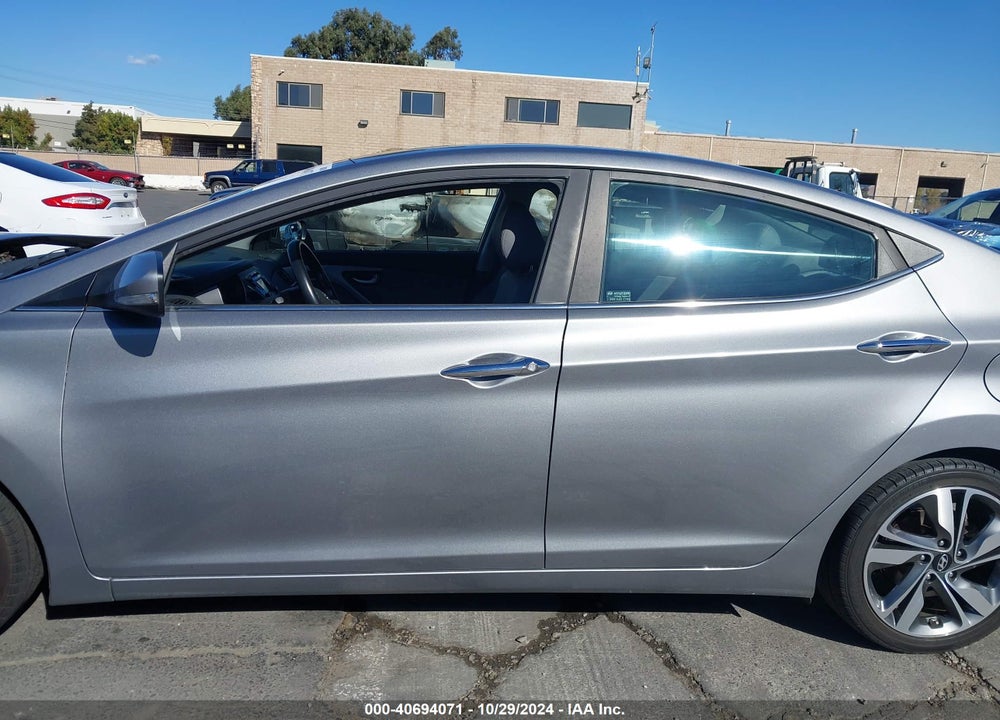2014 HYUNDAI ELANTRA LIMITED VIN: KMHDH4AE7EU072322