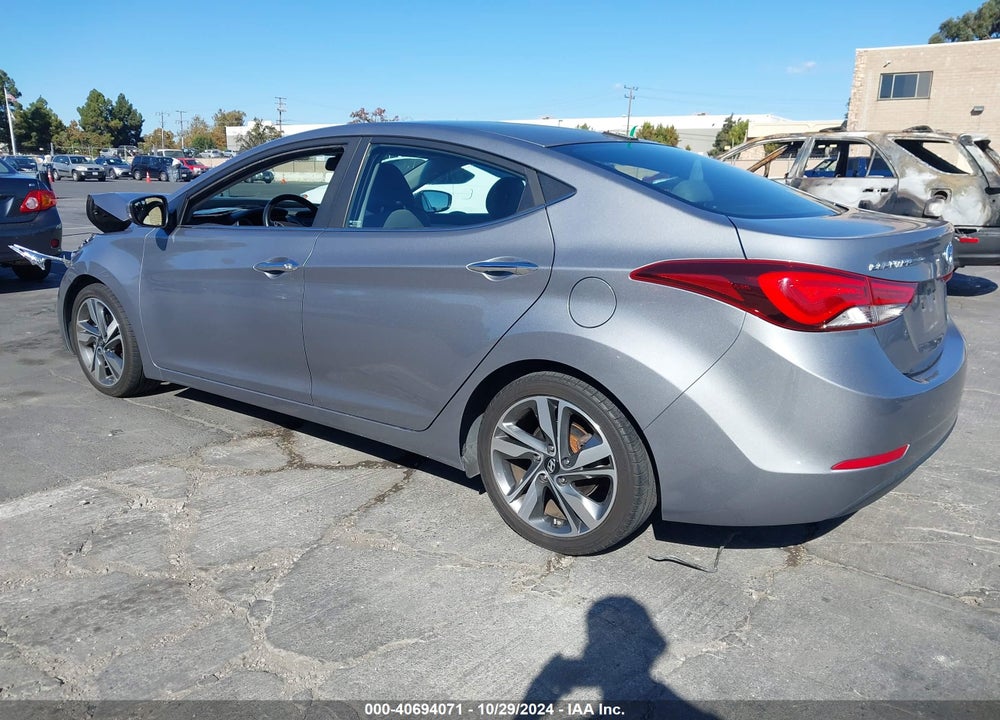 2014 HYUNDAI ELANTRA LIMITED VIN: KMHDH4AE7EU072322