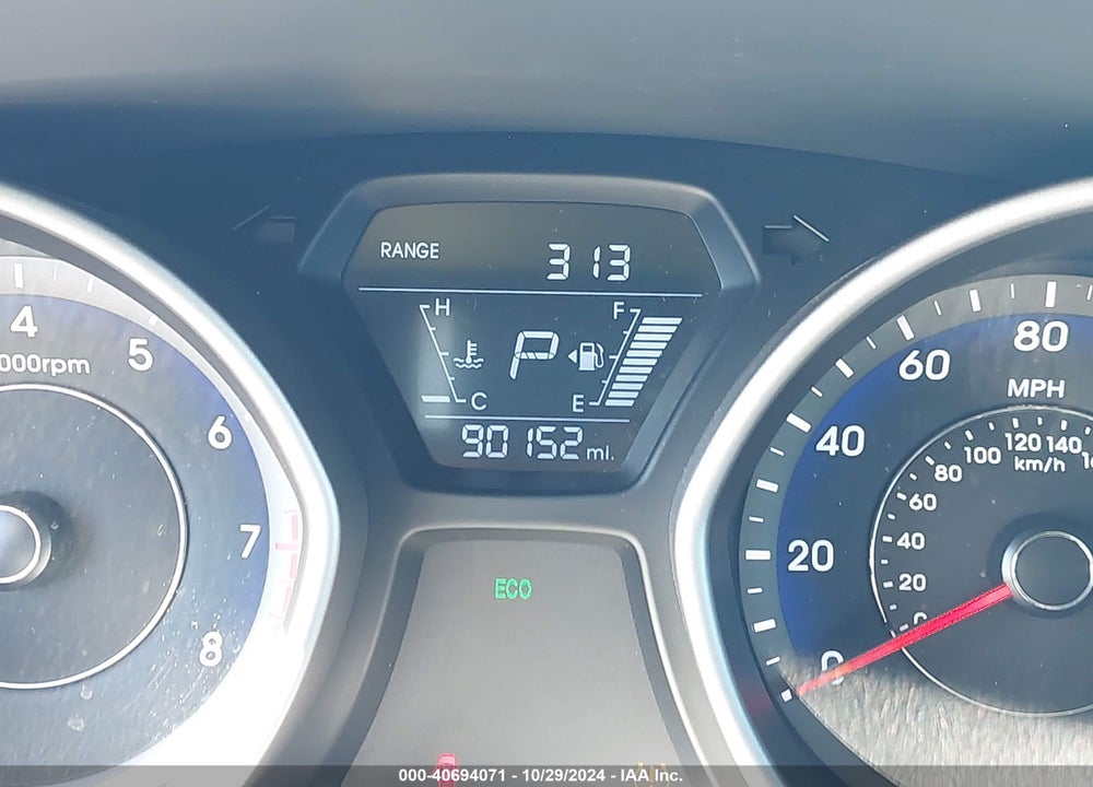 2014 HYUNDAI ELANTRA LIMITED VIN: KMHDH4AE7EU072322