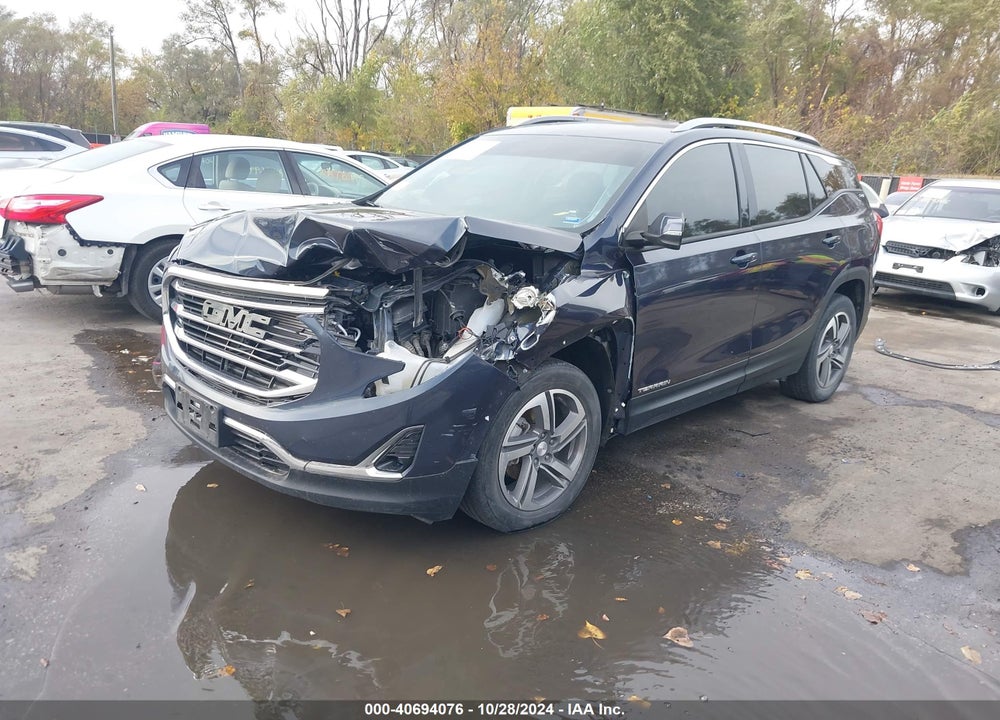 2019 GMC TERRAIN SLT VIN: 3GKALVEV3KL323322