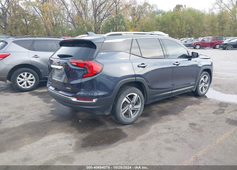 2019 GMC TERRAIN SLT VIN: 3GKALVEV3KL323322