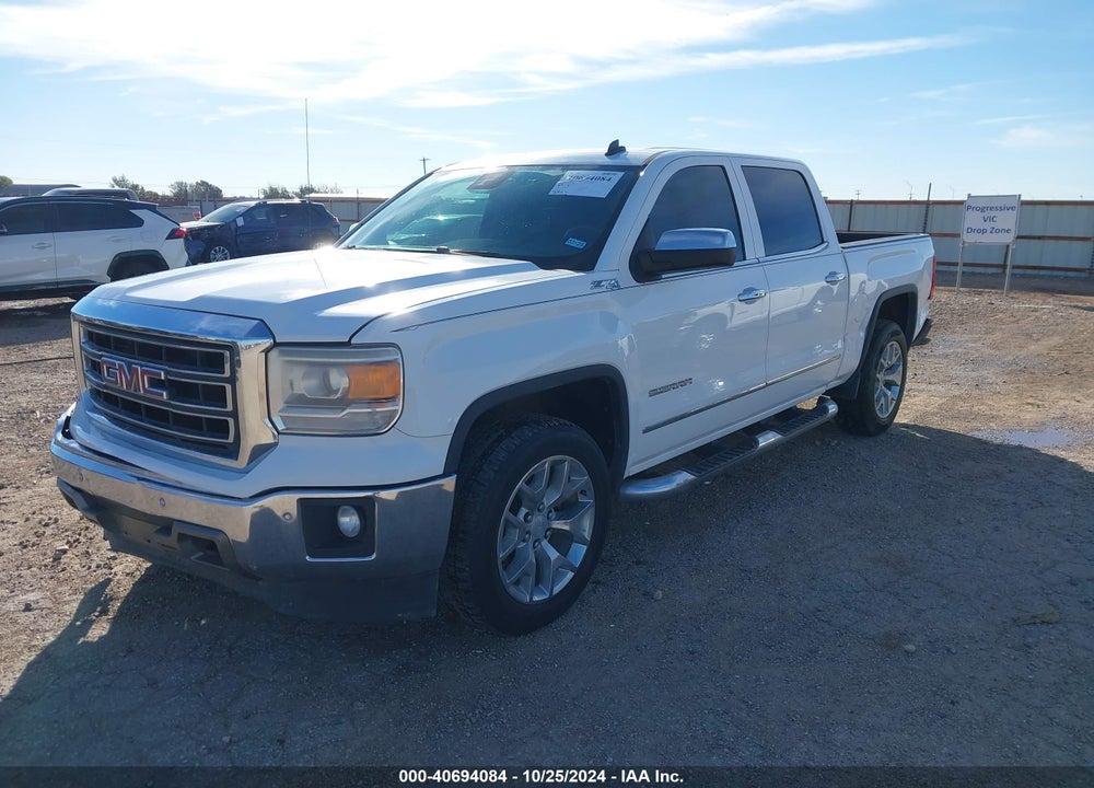 2014 GMC SIERRA 1500 SLT VIN: 3GTU2VEJ6EG376263