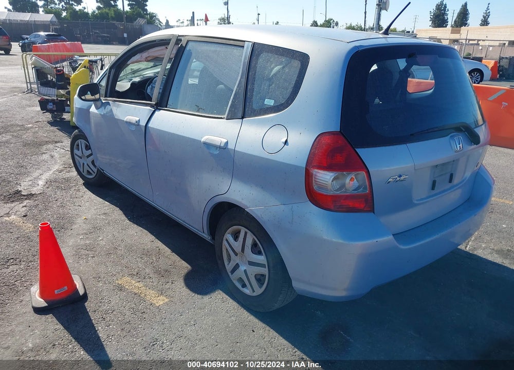 2008 HONDA FIT VIN: JHMGD38498S046274