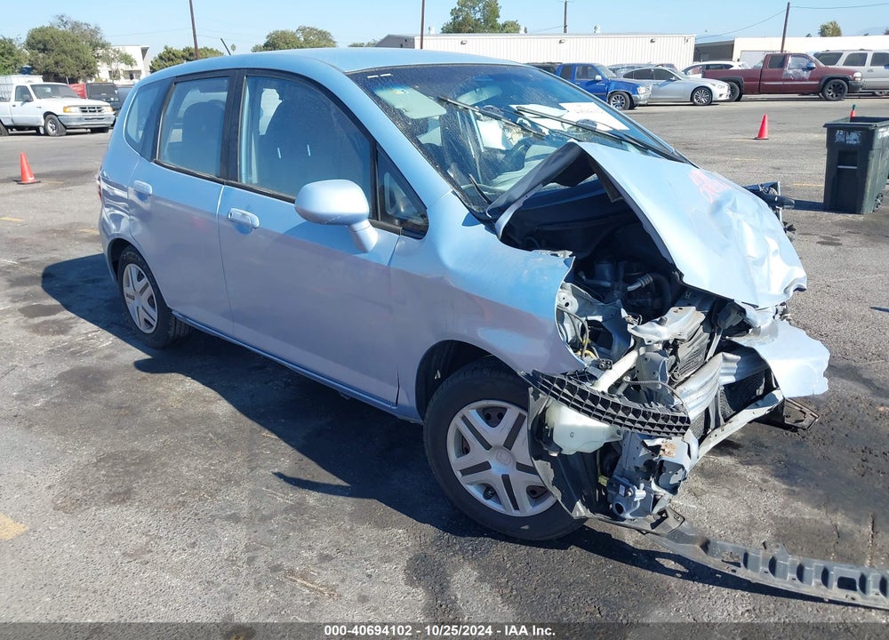 2008 HONDA FIT VIN: JHMGD38498S046274
