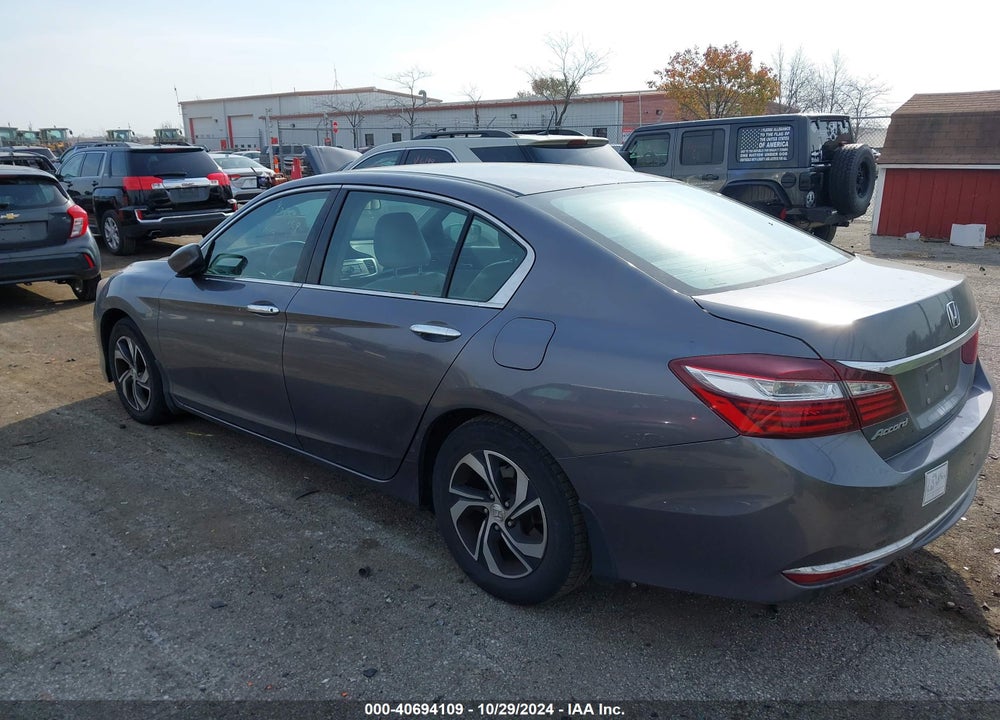 2016 HONDA ACCORD LX VIN: 1HGCR2F33GA100132